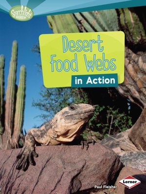 cover image of Desert Food Webs in Action